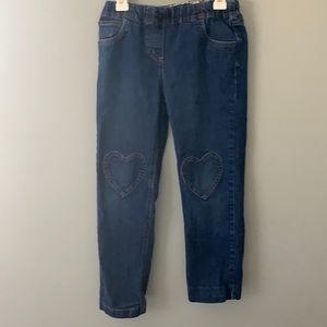 Hearts! Mini Boden 9y jeans super cute!